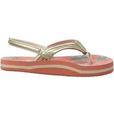 Reef Little Ahi Cactus Flip Flops - Beige/Rosa