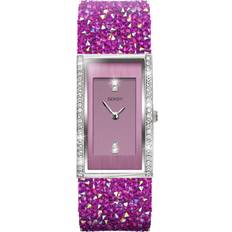 Seksy Seksy by Sekonda Ladies Pink Crystal Leather