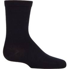 Cheap Socks SockShop Boys and Girls Pair Plain Mid-Weight Bamboo with Comfort Cuff and Smooth Toe Seams