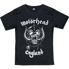 Black england top Motörhead Metal Kids England T-Shirt - Black