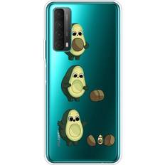 MAULUND Huawei P Smart 2021 Gennemsigtigt Plastik Cover m. Avocado