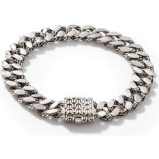 Men - Silver Plated Bracelets John Hardy Men's Classic Chain Silver Curb-Link Bracelet Silver Silver