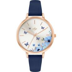 Ladies Butterfly Navy