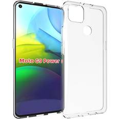 MAULUND Motorola Moto G9 Power Thin Stuffsäkert Fodral Transparent