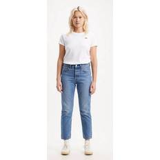 Unisex - Ventilerande Jeans Levi's 501 Crop jeans Blå Indigo Worn In 29X30