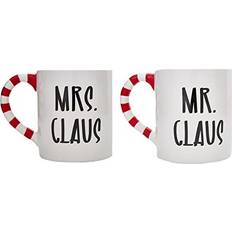 Cups Mr Mrs Claus Coffee Christmas Tea Cup