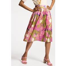 Frances Valentine Barbara Midi Skirt African Daisy Print