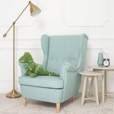 Stor Dinosaurie, Gosedjur, Leksak, 70 Cm, Grön, Deno