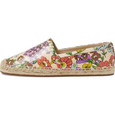 Coach White Low Shoes Coach Collins Printed Leather Espadrille Ivory Multi