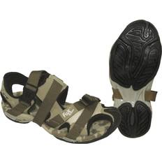 Beige - Herre Vandresandaler Fox Outdoor Trekking Sandaler - Kliklukning - Desert Sand