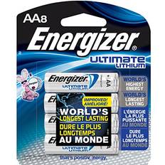 Energizer Energizer L91BP-8 Ultimate Lithium AA Batteries 8-Pack