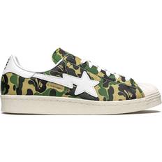 adidas x Bape Superstar Sneakers - Green Camo