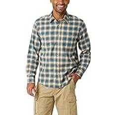Wrangler Flannel Shirts Wrangler Cloud Flannel Woven Button Down Shirt - Celest
