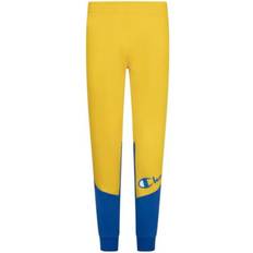 Champion Pants Champion Champion Little Boys Diagonal Color Blocked Fleece Joggers Yellow