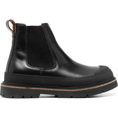 Birkenstock Leather Boots Birkenstock Stalon leather chelsea boots men Calf Leather/Rubber/Calf Leather Regular Black