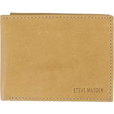 Steve Madden Mens Two-Tone Passcase - Tan