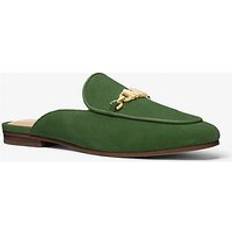 Michael Kors Shoes Michael Kors MK Tiffanie Suede Mule Amazon Green