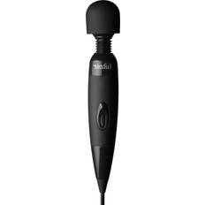 Sinful Klassisk Midi Magic Wand Vibrator Svart Svart