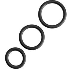Penisring Set 3-pack Svart Svart