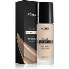 NOBEA Day-to-Day Fluid Foundation Langtidsholdbar foundation Skygge Soft beige 07 28 ml