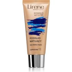 Lirene Nature Matte Mattifying Liquid Foundation with Long-Lasting Effect Shade 13 Capuccino 30 ml