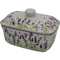 Yellow Butter Dishes Lavender Butter Dish