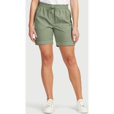 Cellbes Kläder Cellbes Shorts tvättad bomull Jade