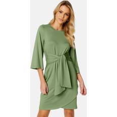 Petra tie dress Dusty green 40/42
