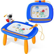 Kikidex Magnetic Drawing Board for 1-3 Year Old Kids