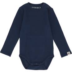 Guld Bodyer Børnetøj Gullkorn Design Villvette Body, Navy, 68, Babytøj