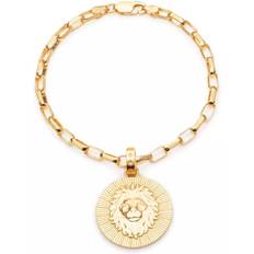 Geel Armbanden Rachel Jackson London Statement Sagittarius Zodiac Art Coin Bracelet - Gold