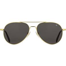 American Optical General 1GYN 55 Guldiga Solglasögon - Män