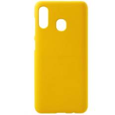 Mobiltilbehør MAULUND Samsung Galaxy A30 Plastik Cover Gul