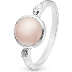 Pink - Sølv Ringe Christina Christina Ringe Pink Chalcedony