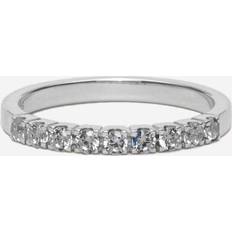 Smykker IX Studios Princess Hvid Sølv Ring