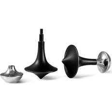 Uomo Gemelli per polsini Deakin & Francis Cufflinks Spinning Top Black