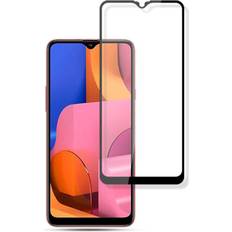 Samsung Galaxy A20s Skærmbeskyttelse Full Fit Sort