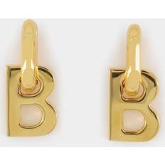 Balenciaga Chain Earp Earring Slick Gold gold
