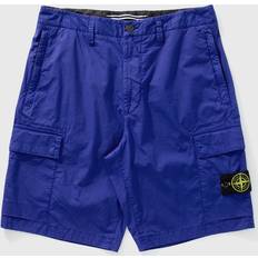 Shorts Stone Island Stretch Cotton Bermuda Shorts Blue IN