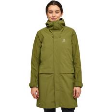 Haglöfs Women's Aria Proof Parka, XL, Olive Green