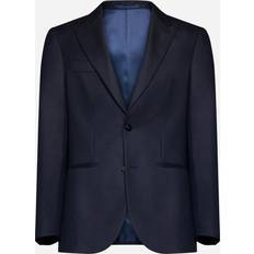 Herren - Leder Jacketts Officine Creative Wool single-breasted blazer Blue