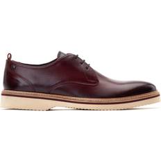 Herr - Röda Derby Base London Mens Woody Derby Shoe Red