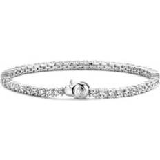 Ti Sento Silver Cubic Zirconia Tennis Bracelet F6912