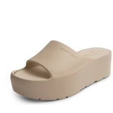 Femme - Jaune Sandales Lemon Jelly Sunny Slide Sandales - Marron