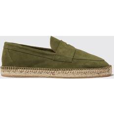 Green - Men Espadrilles Scarosso Diego espadrilles green_suede