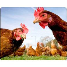 Nicokee Chicken Gaming Mousepad 9.5 x 7.9 Inch