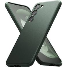 Rearth Ringke Onyx [Feels Good in The Hand] Compatible with Samsung Galaxy S23 Case 5G, Anti-Fingerprint Technology Non-Slip Enhanced Grip Smudge Proof Cover Designed for S23 Case Dark Green
