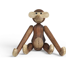 Kay Bojesen Interior Details Kay Bojesen Monkey Mini Teak Figurine 3.7"