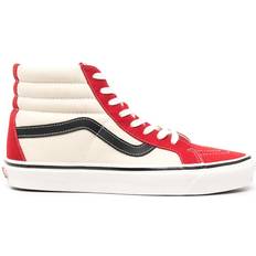 Vans Sk8 high-top sneakers men Rubber/Fabric/Fabric/Calf Leather Red