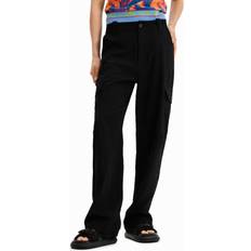 Desigual Trousers Desigual Basic-Cargohose BLACK BLACK, XS